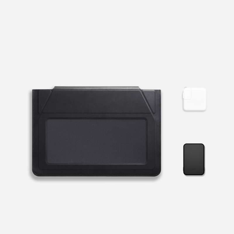 パソコンケース 折りたたみスタンド一体型パソコンケース 13〜16インチ対応 通勤 出張 カフェ作業 リモートワーク