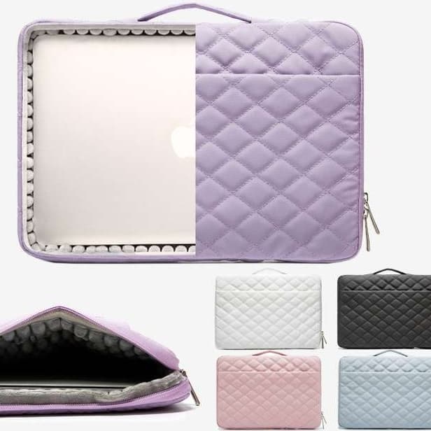 キルティング風防水パソコンケース☆10代から幅広い年代に使える☆