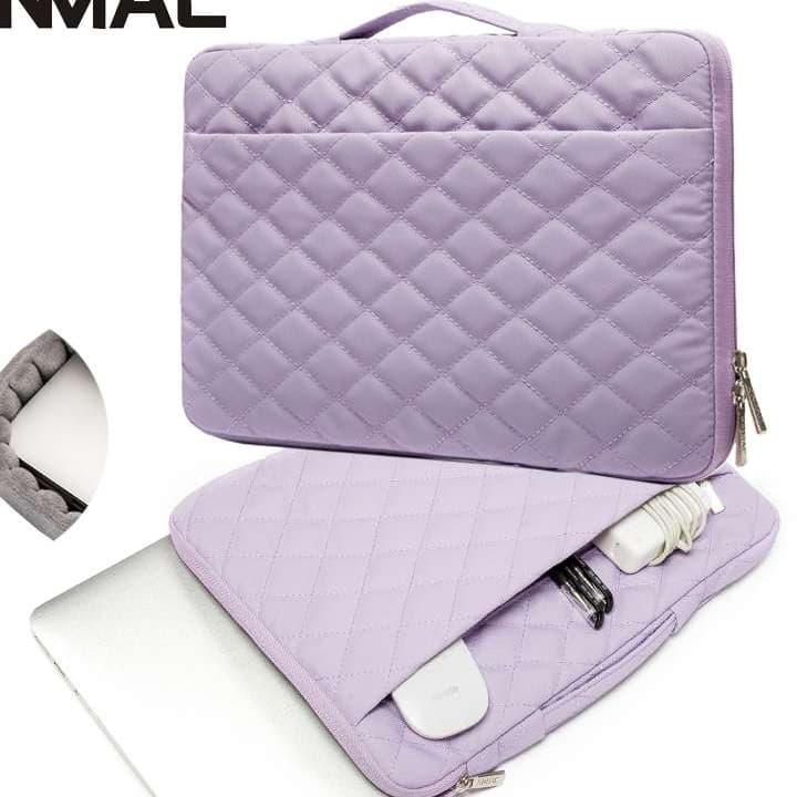 キルティング風防水パソコンケース☆10代から幅広い年代に使える☆