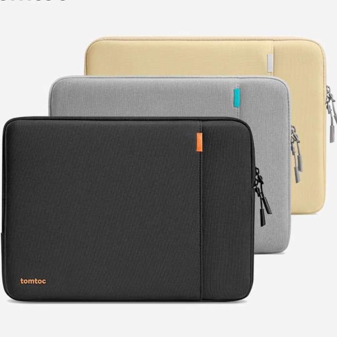 パソコンケース　13インチ～16インチ 耐衝撃スリムサイドポケット付きパソコンケース ビジネス 通勤 日常使い
