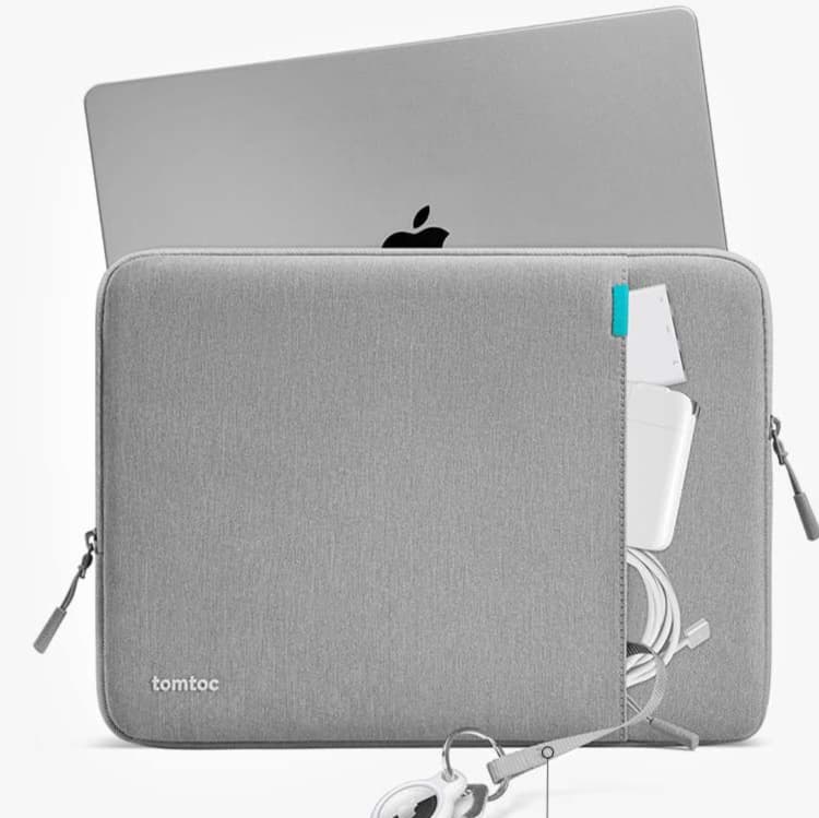 パソコンケース　13インチ～16インチ 耐衝撃スリムサイドポケット付きパソコンケース ビジネス 通勤 日常使い