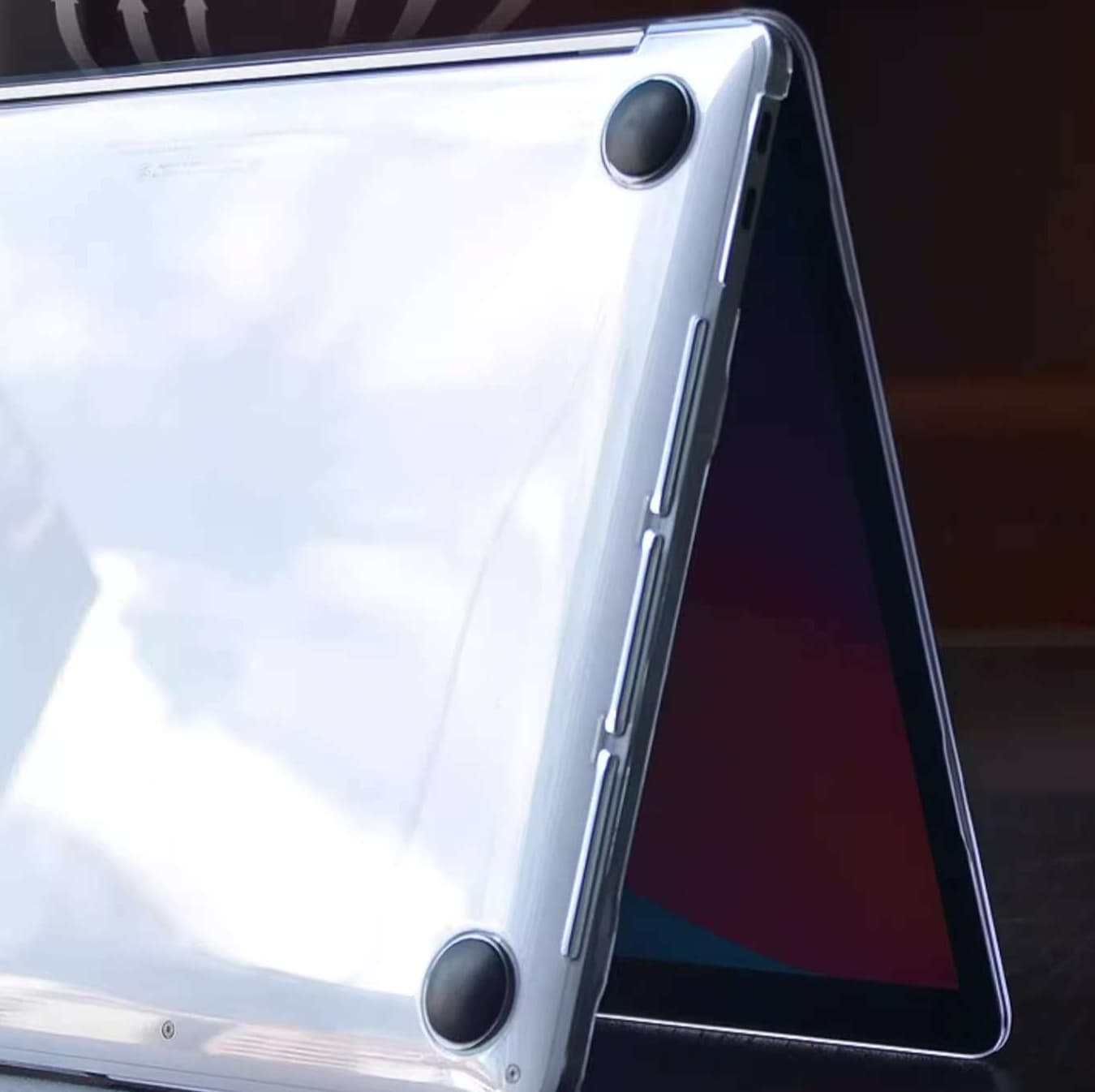 パソコンケース クリアで薄型パソコンカバー　mac book カバー