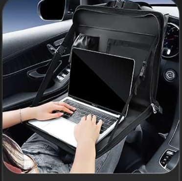 パソコンケース 車内作業に最適な多機能パソコンケース  出張  車中オフィス リモートワーク