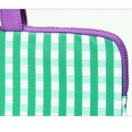 パソコンケース　おしゃれ格子柄パソコンケース