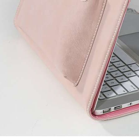 パソコンケース　16インチ ハンドル付き高級感スリムパソコンケース ビジネス 通勤 日常使い