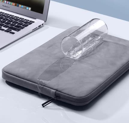 パソコンケース　12インチ～16インチ 防水耐衝撃スリムポーチ付きパソコンケース ビジネス 通勤 日常使い