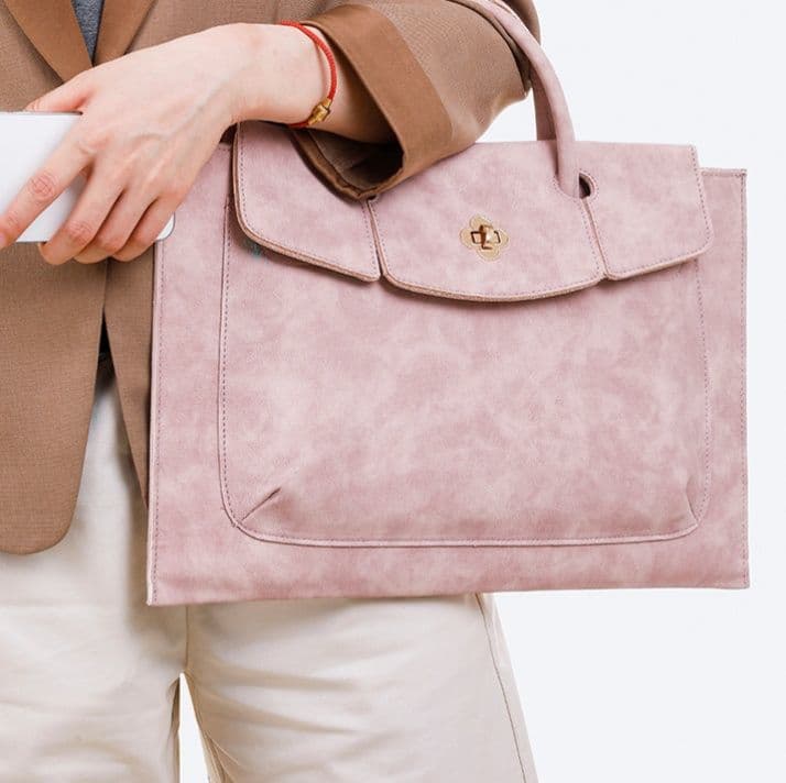 パソコンケース 高級感ある軽量ハンドルパソコンケース