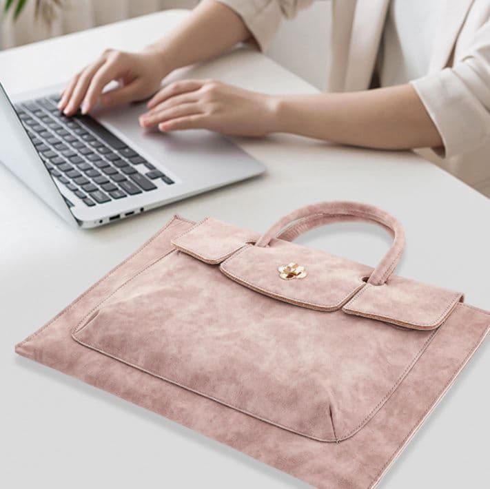 パソコンケース 高級感ある軽量ハンドルパソコンケース