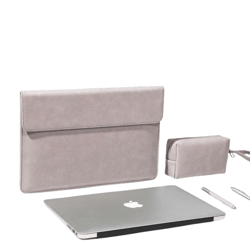 パソコンケース　12インチ～15.6インチ シンプル洗練ポーチ付きパソコンケース ビジネス 通勤 日常使い
