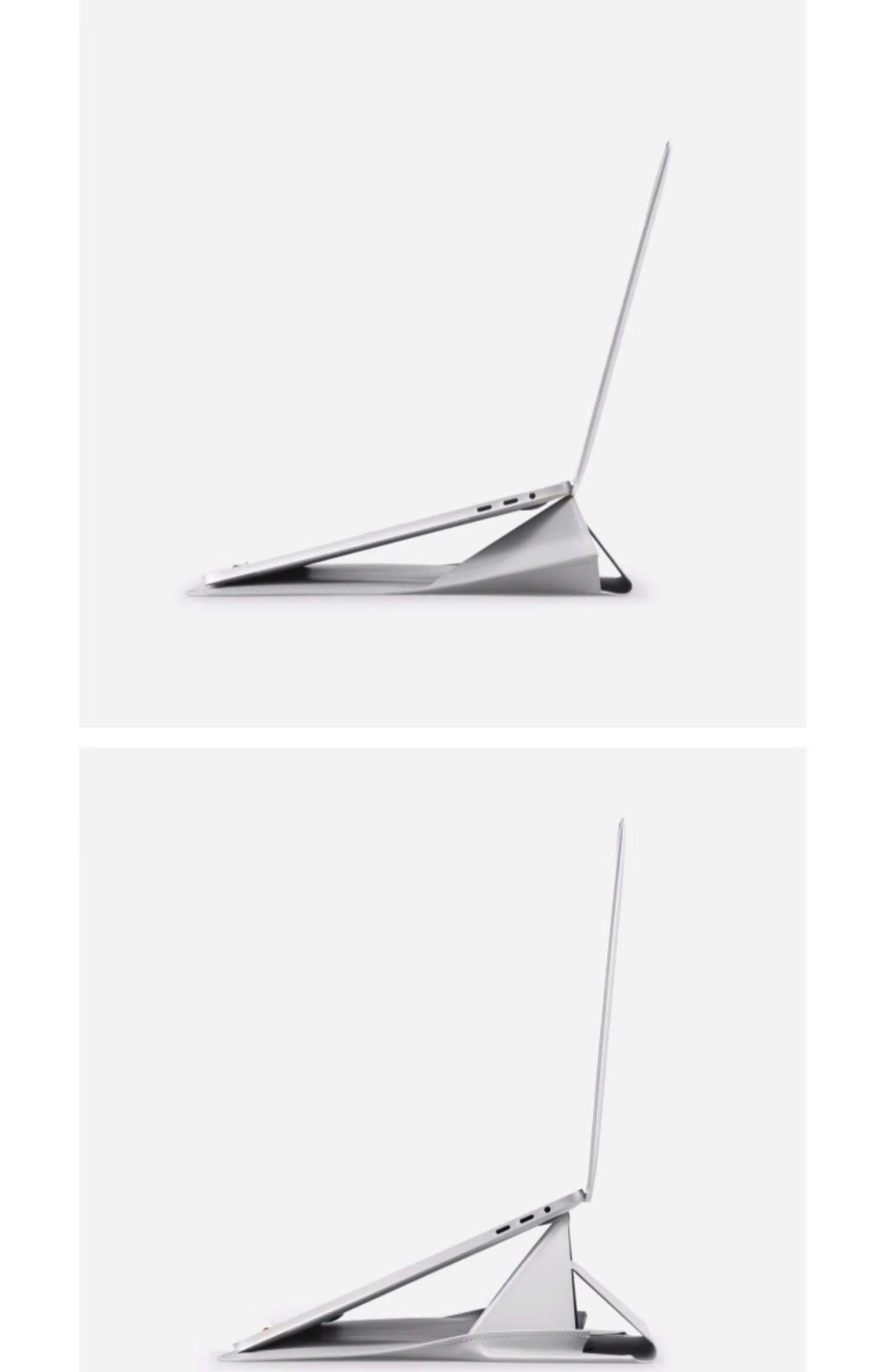 パソコンケース 折りたたみスタンド一体型パソコンケース 13〜16インチ対応 通勤 出張 カフェ作業 リモートワーク