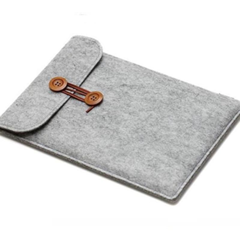 パソコンケース 天然羊毛素材のスリム型ノートパソコン保護ケース