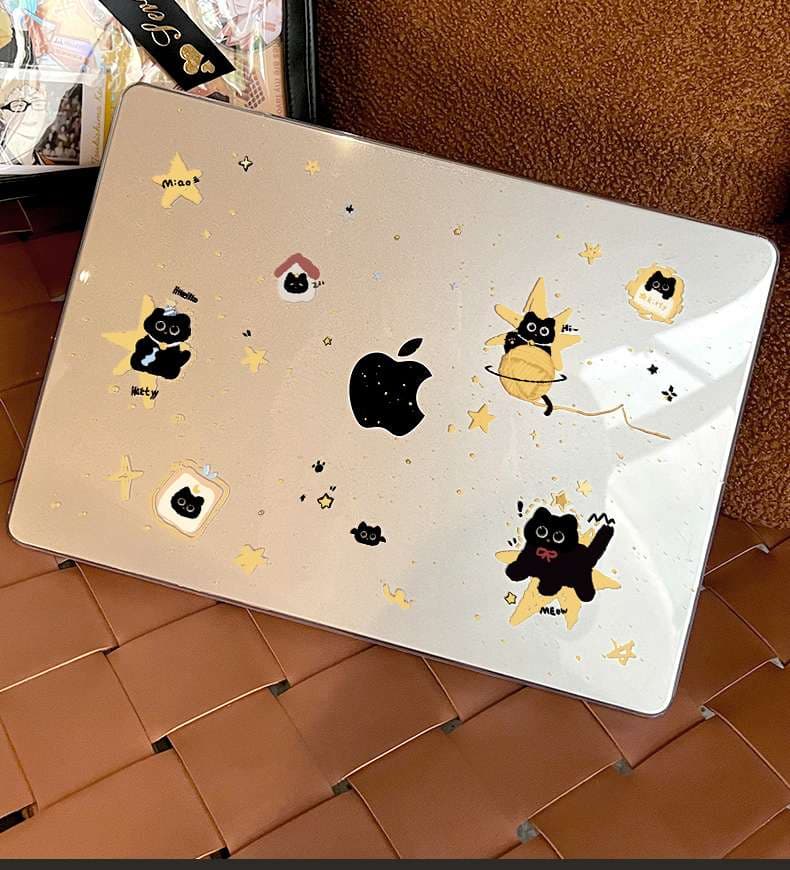 パソコンケース  宇宙猫デザイン ノートパソコン保護ケース