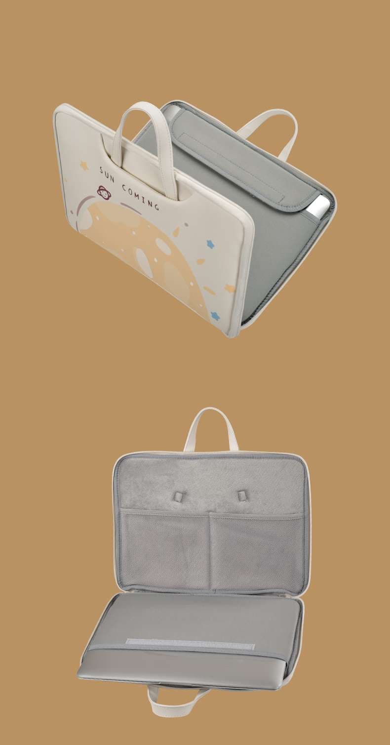 パソコンケース　13インチ～16インチ 宇宙からのメッセージ...?デザインパソコンケース 日常使い カジュアル 持ち運び