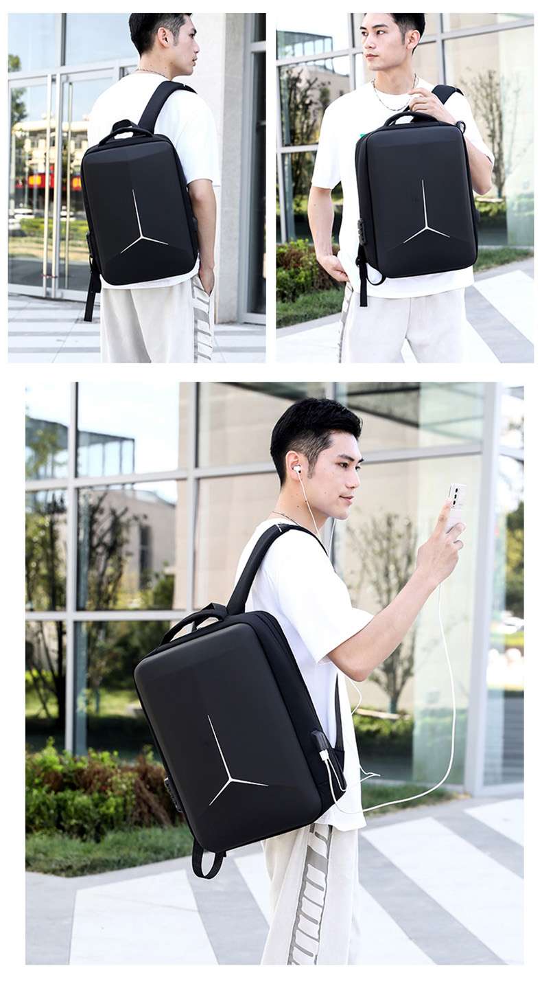 パソコンケース　14インチ～16インチ 防水大容量セキュリティリュック型パソコンケース ビジネス 通勤 出張