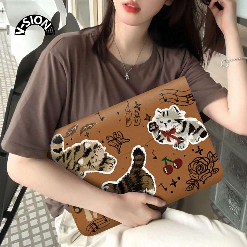 パソコンケース　可愛い動物イラスト柄ノートパソコンケース