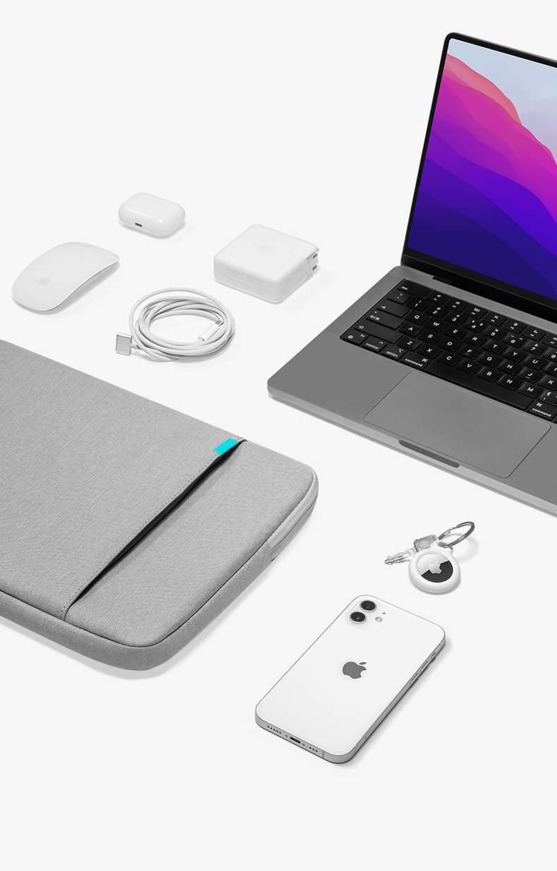 パソコンケース　13インチ～16インチ 耐衝撃スリムサイドポケット付きパソコンケース ビジネス 通勤 日常使い