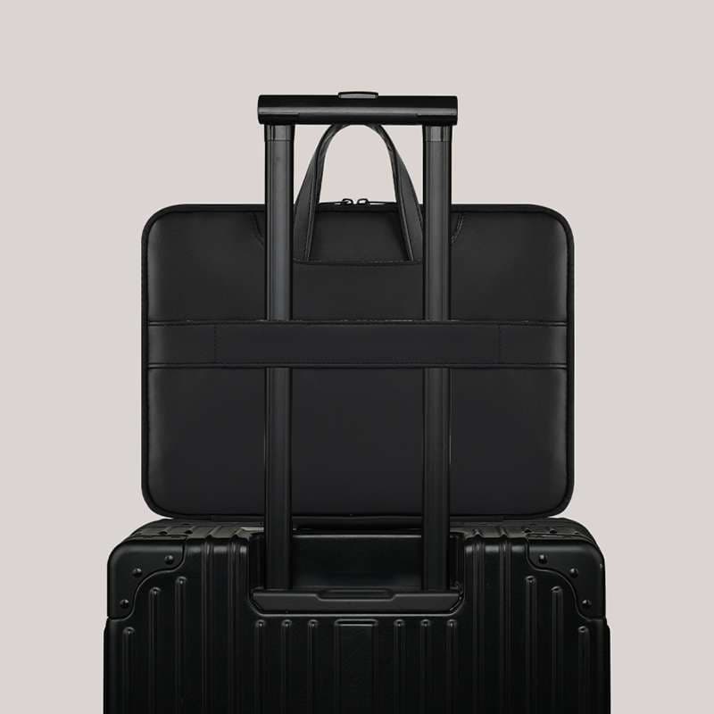 パソコンケース　11インチ～15.6インチ チェッカー柄フラワーモチーフキャリーオン対応パソコンケース 旅行 通勤 日常使い