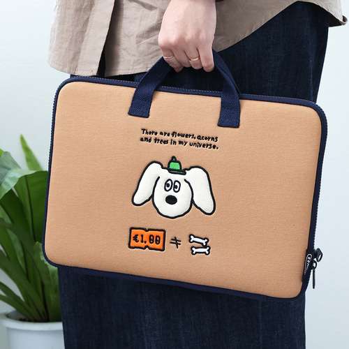 パソコンケース　わんちゃんが好きなあなたに☆14インチの可愛いパソコンケース