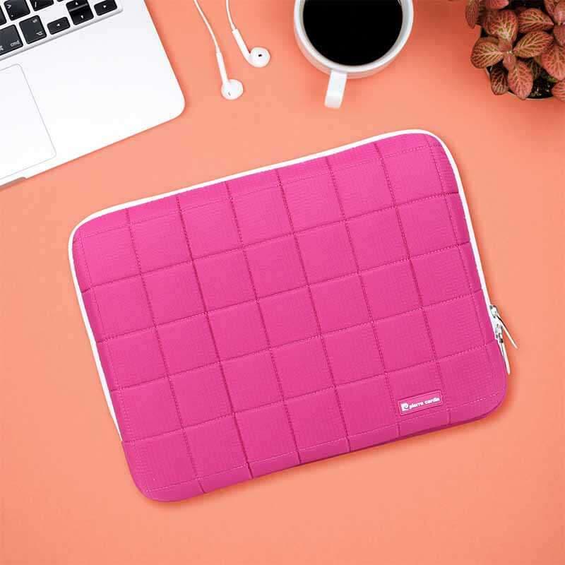 パソコンケース　13インチ 格子デザイン軽量スリムパソコンケース ビジネス 通勤 カフェ作業