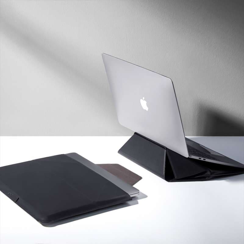 パソコンケース 折りたたみスタンド一体型パソコンケース 13〜16インチ対応 通勤 出張 カフェ作業 リモートワーク