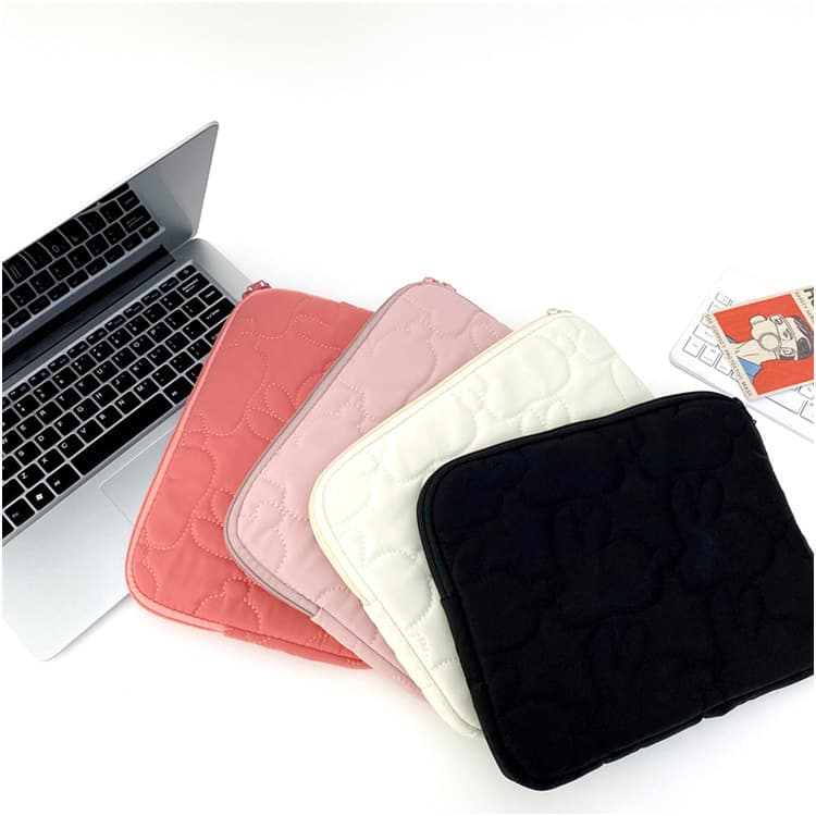 パソコンケース キルティング加工クッション保護パソコンケース