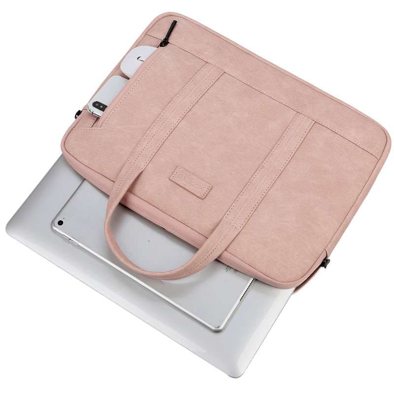 パソコンケース　11インチ～16インチ ぬいぐるみチャーム付きソフトデザインパソコンケース 日常使い カジュアル 持ち運び