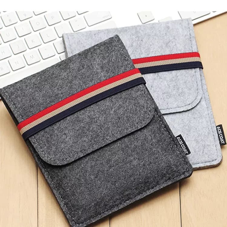 パソコンケース 天然羊毛素材のスリム型ノートパソコン保護ケース