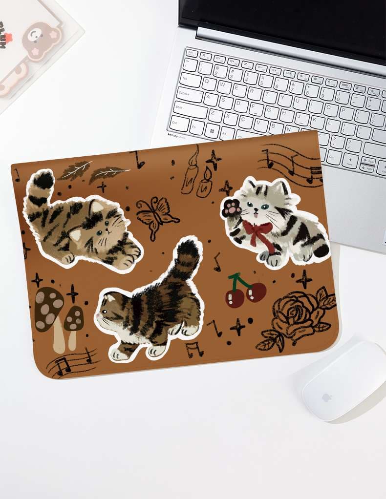 パソコンケース　可愛い動物イラスト柄ノートパソコンケース