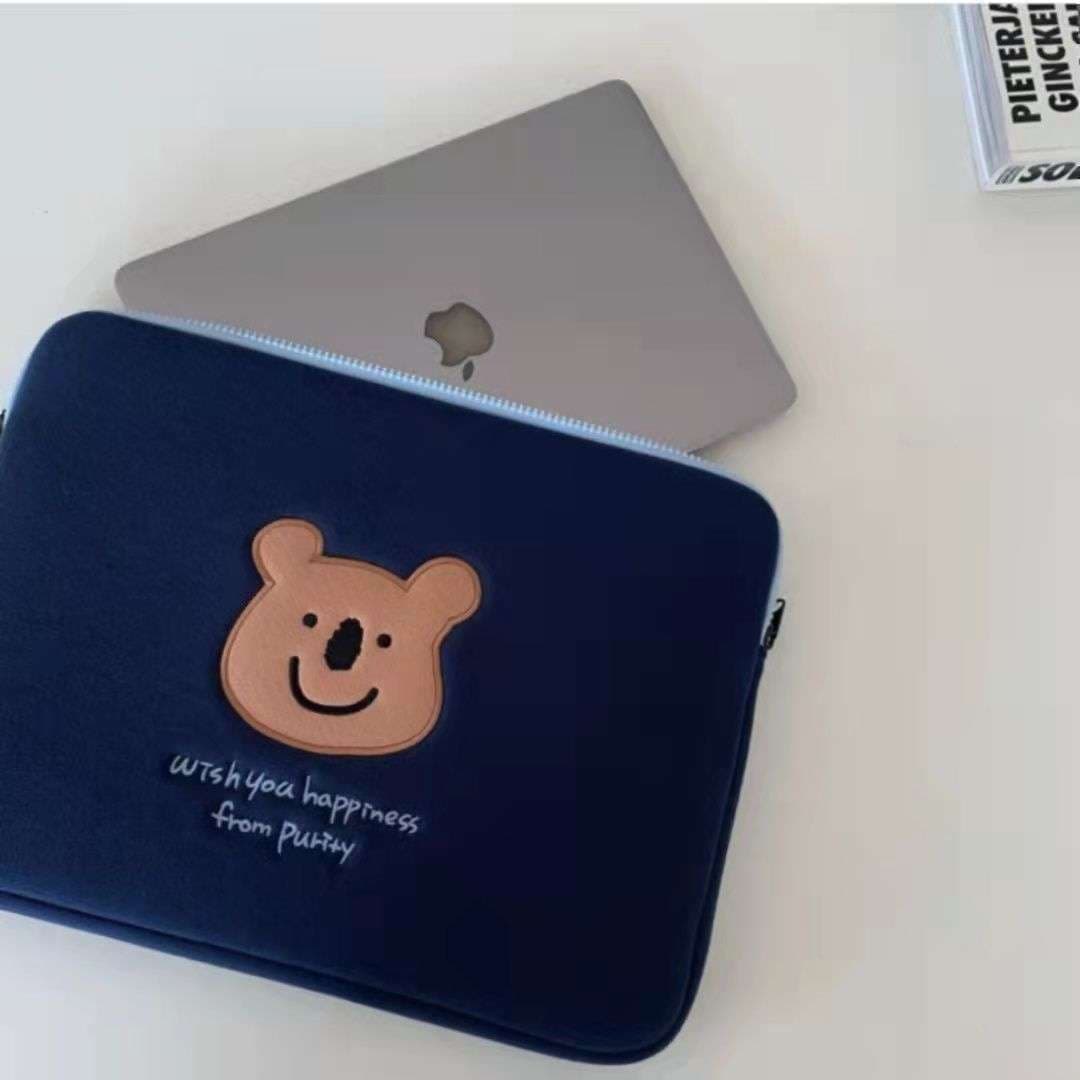 パソコンケース　くまさんデザイン ノートパソコンケース 13インチ