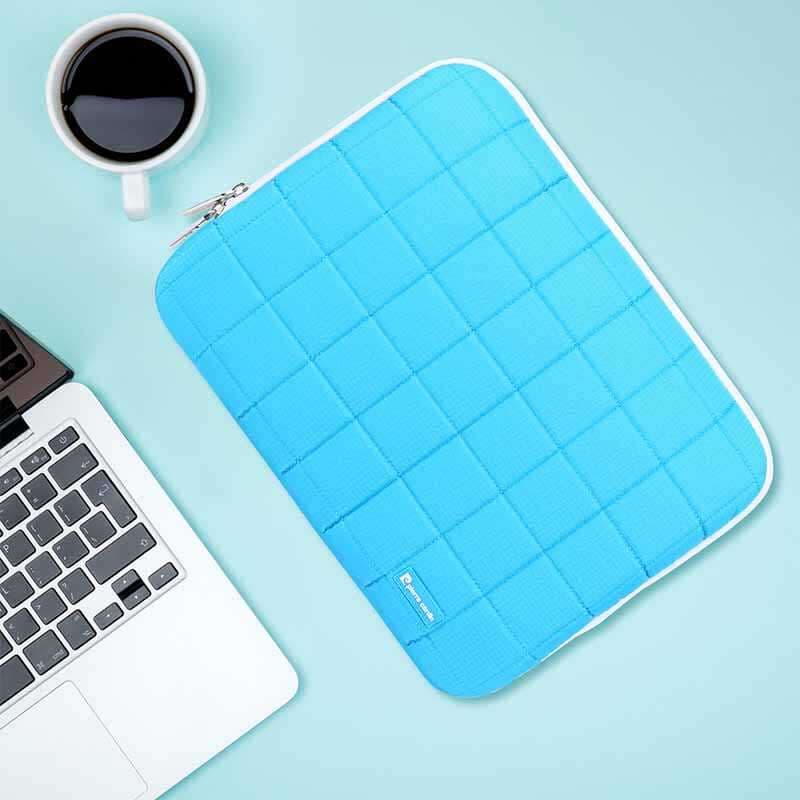パソコンケース　13インチ 格子デザイン軽量スリムパソコンケース ビジネス 通勤 カフェ作業