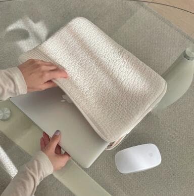 パソコンケース 可愛いノートパソコン用バッグ 11-15.6インチ対応 キルティング