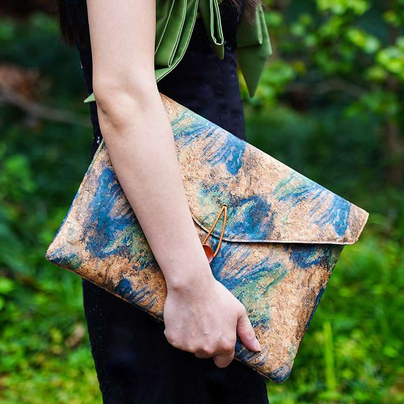 パソコンケース　13インチ～16インチ 天然コルク×フェルト素材ナチュラルデザインパソコンケース 日常使い 通勤 カフェ作業