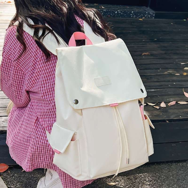 パソコンケース　～16インチ フラップ付き多収納バックパック型パソコンケース 通勤 通学 旅行