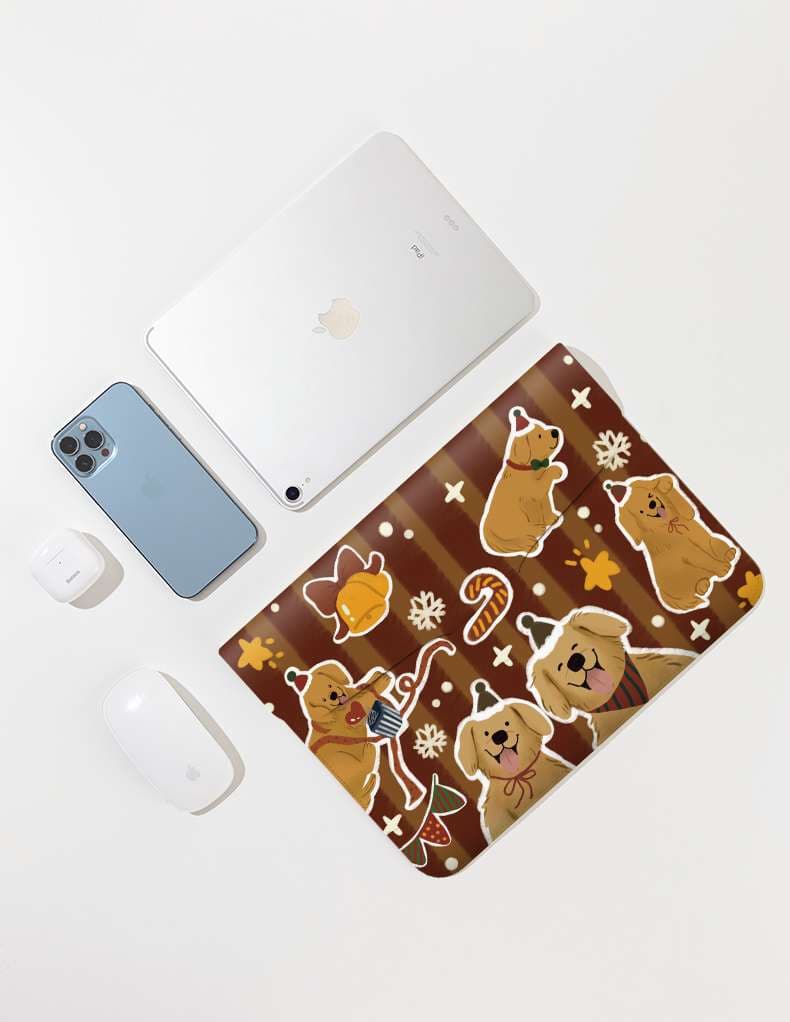 パソコンケース　可愛い動物イラスト柄ノートパソコンケース