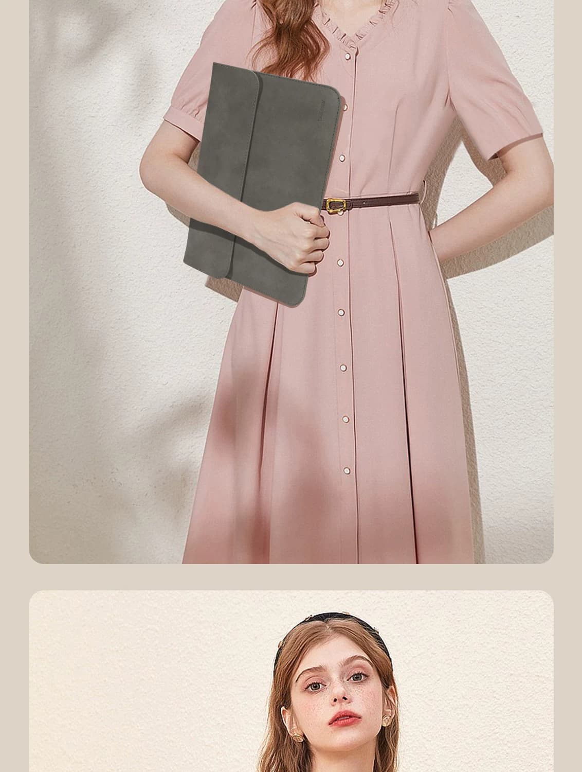 ソコンケース　12インチ～17.3インチ 角度調整スタンド付きポーチ一体型パソコンケース ビジネス カフェ作業 在宅ワーク