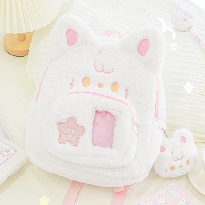 パソコンケース もふもふ小猫パソコンケース
