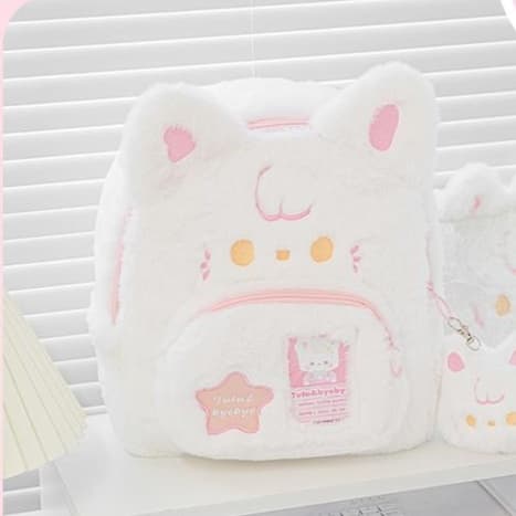 パソコンケース もふもふ小猫パソコンケース